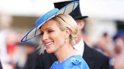 Zara Tindall’s forget-me-not blue midi dress is the memorable shade I’ll be copying for 2026 wedding season