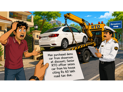 Man bought demo car at big discount, RTO officer seized it citing Rs 60 lakh road tax dues; Karnataka HC gives relief to car owner