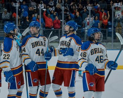 Off Campus review – hot fun for fans of bums, boobs, hockey and Heated Rivalry