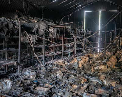 On Monday morning it was a busy South Sudan hospital. By Tuesday night it was a bombed-out shell