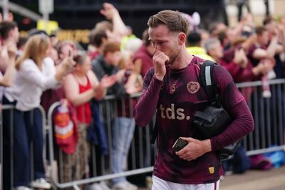Hearts players left in tears at Tynecastle return after crushing Celtic loss in title decider