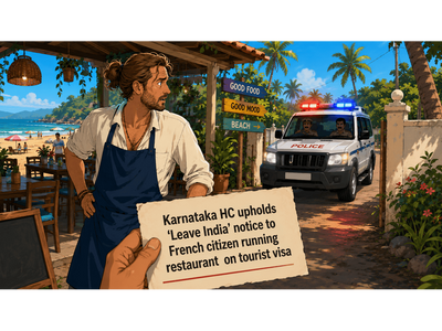 French citizen on tourist Visa ran restaurant for 15 years in Karnataka, gets ‘leave India’ notice by FRRO Officer via WhatsApp; HC upholds it