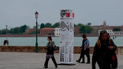 Venice Biennale opens with protests against Russia and Israel