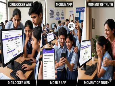 DigiLocker CBSE Class 12 Result 2026 OUT: CBSE Class 12th results DigiLocker and SMS: Here's how to check your board results