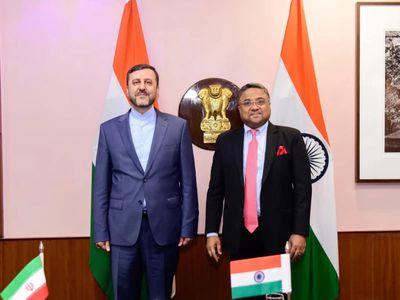 India, Iran hold talks on "bilateral and regional issues"