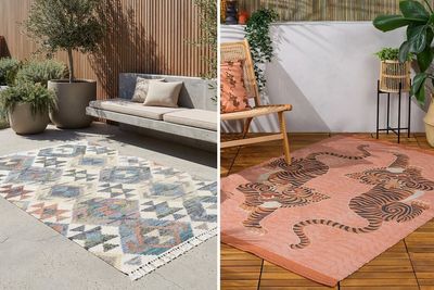 These affordable outdoor rugs instantly elevate patios and decking