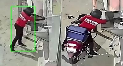 Hapur CCTV Clip Sparks Debate Over Alleged Temple Tap Theft