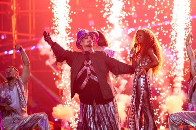 Boy George calls Eurovision cameo ‘fabulous’ despite San Marino’s semi-final exit