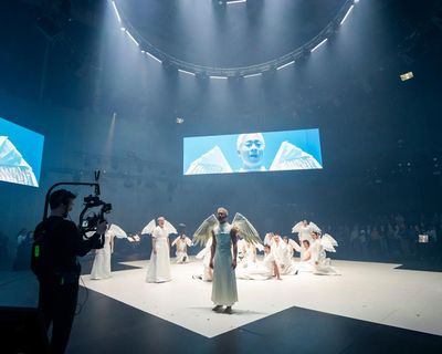 Angel’s Bone review – frenetic and unsettling allegory of human trafficking marks ENO’s Manchester debut