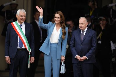 Kate to be presented with the Primo Tricolore on Italy visit