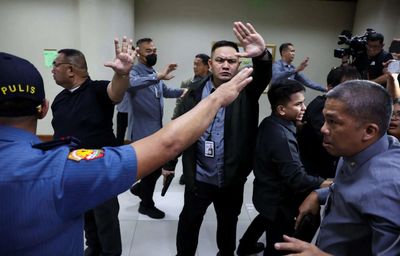 Shots heard at Philippine Senate as lawmaker wanted by ICC holds out