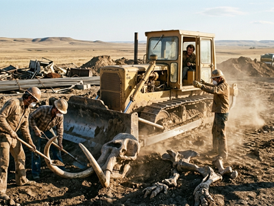 What construction workers discovered beneath a South Dakota housing site became one of North America’s richest mammoth fossil localities