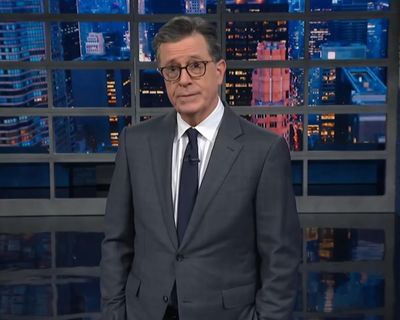 Stephen Colbert on Trump’s social media rants: ‘A waterfall of paranoid madness’
