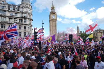 Massive policing operation as two protests and FA Cup final coincide in London