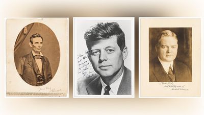 Rare signed photos of former US Presidents fetch a pretty penny at auction