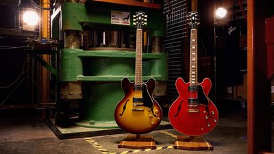 How do you like your ES-335? Gibson’s gives its iconic semi-hollow the Les Paul treatment, offering ‘50s and ‘60s versions with “decade-correct feel, look, and tone”