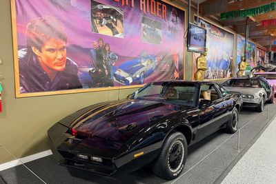 Museum's 'Knight Rider' replica car got a speeding ticket. It hasn't gone anywhere in years