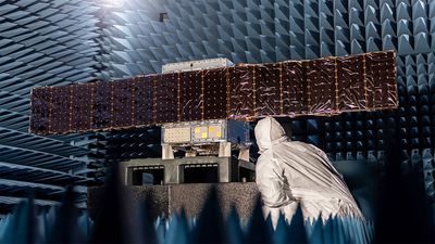 'Like putting a microscope into the core of the sun': World's 1st space-based neutrino detector launches to orbit