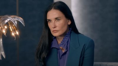 Demi Moore Shared A Lovely Lavender Take On The Sheer Trend That I'm Utterly Obsessed With