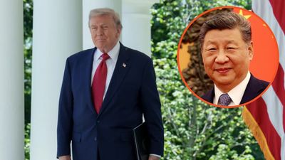 Trump’s visit to China off to bad start with a snub from Jinping but MAGA is trying to spin it as another win