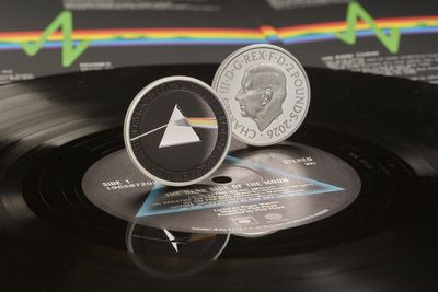 Royal Mint launches rainbow prism coins celebrating legendary rock band Pink Floyd