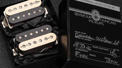 The Seymour Duncan Custom Shop just released a stunning hand-wound replica an OG humbucker from the dawn of the high-gain era