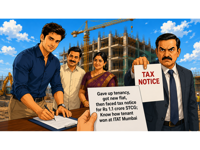 Gave up tenancy, got new flat in redeveloped property, then faced income tax notice of STCG of Rs 1.1 crore: How tenant won at ITAT Mumbai