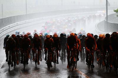 'Two cars in front just stopped immediately' – Tudor explain bizarre incident after rider smashes into rear window of UAE car at Giro d'Italia but escapes unscathed