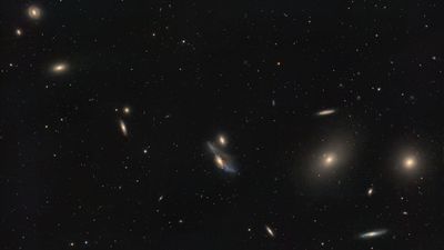 Astrophotographer captures remarkable view of galactic 'Eyes' with backyard telescope