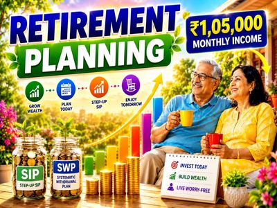 From Rs 10,000 step up SIP to Rs 1.05 lakh monthly income: How you can get Rs 1 lakh+ monthly income for 20 years