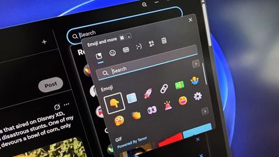I hit the Windows 11 emoji picker bug that hides search and found a quick fix