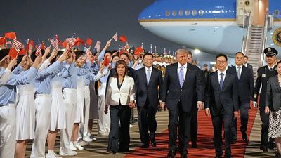These are tech titans in Beijing with Trump and what they want from China