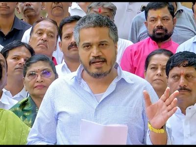 Praful Patel, Sunil Tatkare and 22 NCP MLAs will contest elections on BJP tickets, claims Rohit Pawar