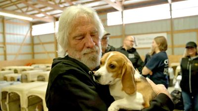"Seeing these dogs finally get a chance at freedom and loving homes is deeply moving." Black Sabbath's Geezer Butler backs rescue of 1500 beagles from Wisconsin breeding facility