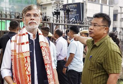 Congress leader Pawan Khera appears before Assam Police Crime Branch for second consecutive day