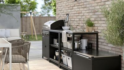 IKEA's Grill-Centric Outdoor Kitchen is the Buy of the Summer – It's the Affordable, Freestanding, and Small-Space Friendly Design You've Been Looking For