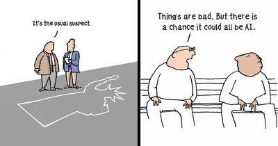 40 Thought-Provoking Cartoons About Society, Politics, And Human Behavior By Dennis Goris (New Pics)