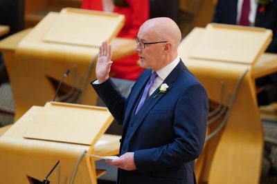Swinney declares ‘primary loyalty’ to the people as MSPs sworn in at Holyrood