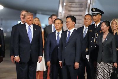 The Latest: Xi and Trump summit focuses on business links as Chinese leader issues Taiwan warning