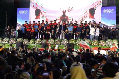Football: Iran hold World Cup departure rally despite continuing concerns