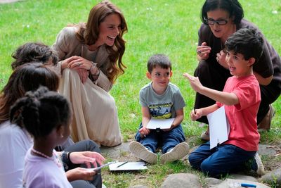 Photos of Kate, the Princess of Wales on her trip to Italy