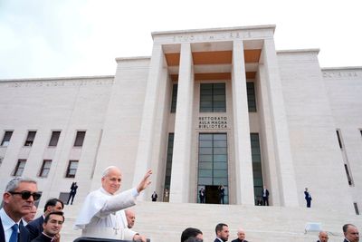Pope decries the rise of AI-directed warfare, saying it leads to a spiral of annihilation