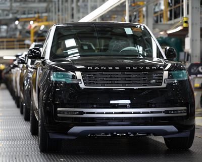 Jaguar Land Rover annual profit falls 99% after US tariffs and cyber-attack take toll