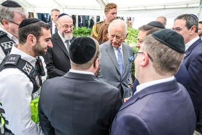King Charles visits Golders Green in show of solidarity with UK Jewish community