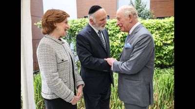 'It's a dangerous world': King Charles visits Golders Green after antisemitic stabbing attack