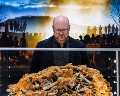 ‘Magical’ objects from iron age hoard found in UK go on display