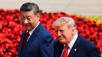 The art of the kneel: China hands Donald Trump a reality check about its rise