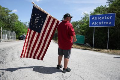 DHS Chief Denies 'Alligator Alcatraz' Is Dead, Even as Detainees Are Reportedly Being Moved Out