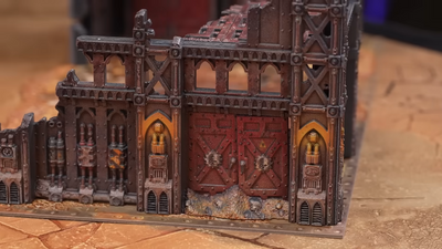 Warhammer reveals pre-painted terrain, so soon you'll have a beautiful battlefield out of the box