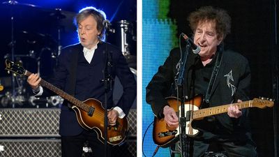 “I've been to a couple of Bob's shows and I couldn't tell what the song was that he was doing. Now, that's a bit much”: Paul McCartney gently suggests that Bob Dylan could give a little more thought to the needs of his audience when he performs live